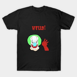 Creepy Halloween Clown T-Shirt